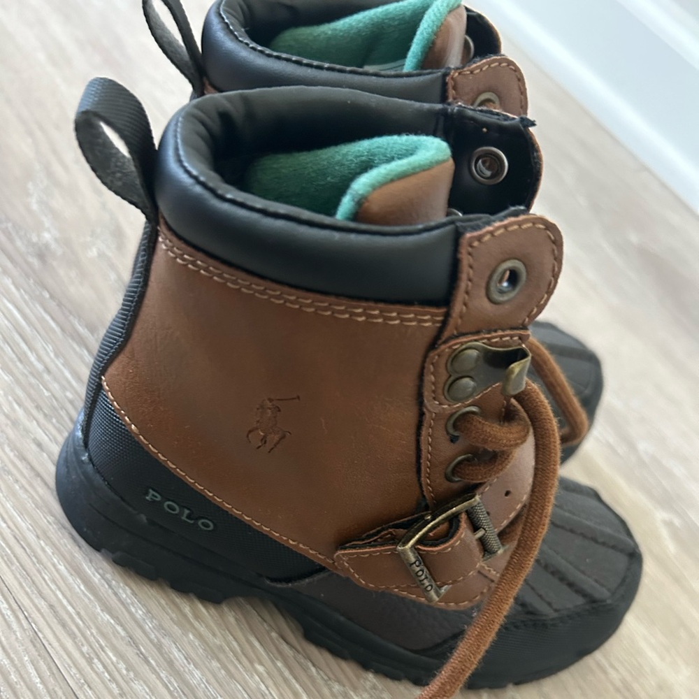Brand new Polo Kid boots.